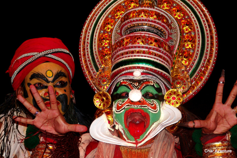 21.tradicionalni indijski ples Kathakali 