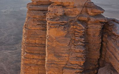 Potovanje saudova Arabija Edge of the world